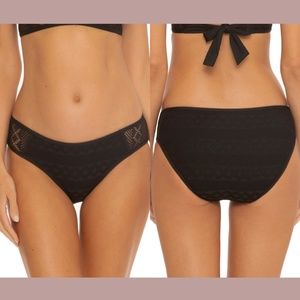 NEW‎ Becca [ Large ] Color Play Kennedy Crochet Hipster Bikini Bottoms